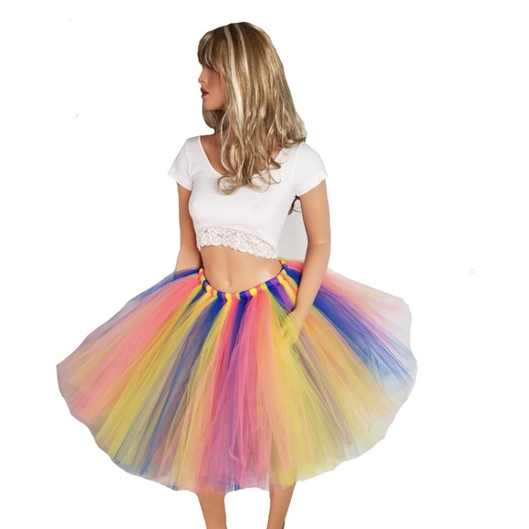 Multi Color Tutu - Picture 3 of 5